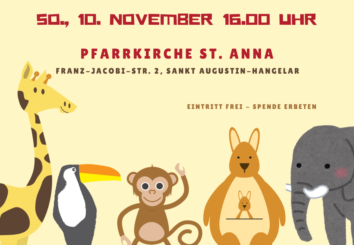 Die Konferenz der Tiere - Plakat Web